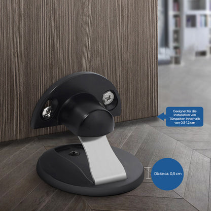 Unsichtbarer magnetischer Türstopper aus Edelstahl