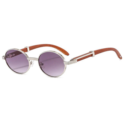 BlissGlow –   Holzsonnenbrille der Retro-Serie