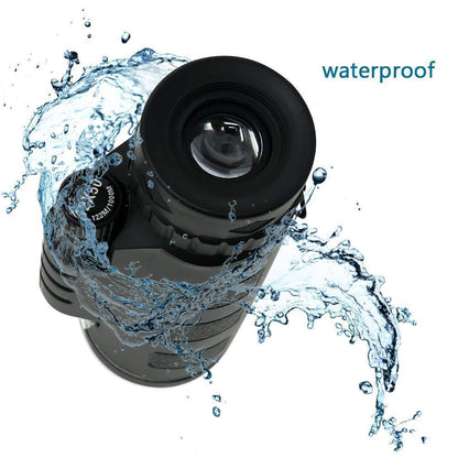 Sandsberg Hochleistungs-Monokular-Teleskop mit Smartphone-Adapter und Stativ