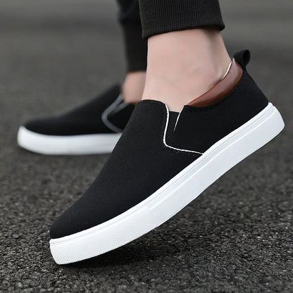 Slip-On-Schuhe aus Segeltuch für Herren