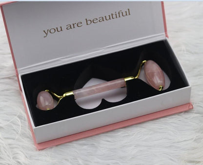 Sandsberg & Rosenquarz Gesichtsmassageroller