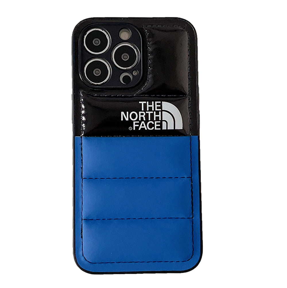 North-Winter Jacke Handy-Hülle süße weiche Hüllen, Cover für iPhone 15/14/13 Serie