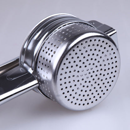 Kartoffelstampfer Ricer Küchengeräte Edelstahl Druck Mud Püree Gemüse Obst Presse Maker Knoblauchpresser