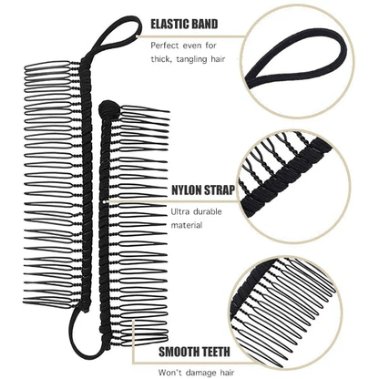 Vintage dehnbare Bananen-Haarspange