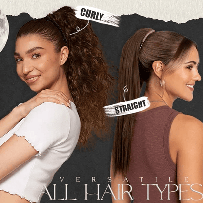 Vintage dehnbare Bananen-Haarspange