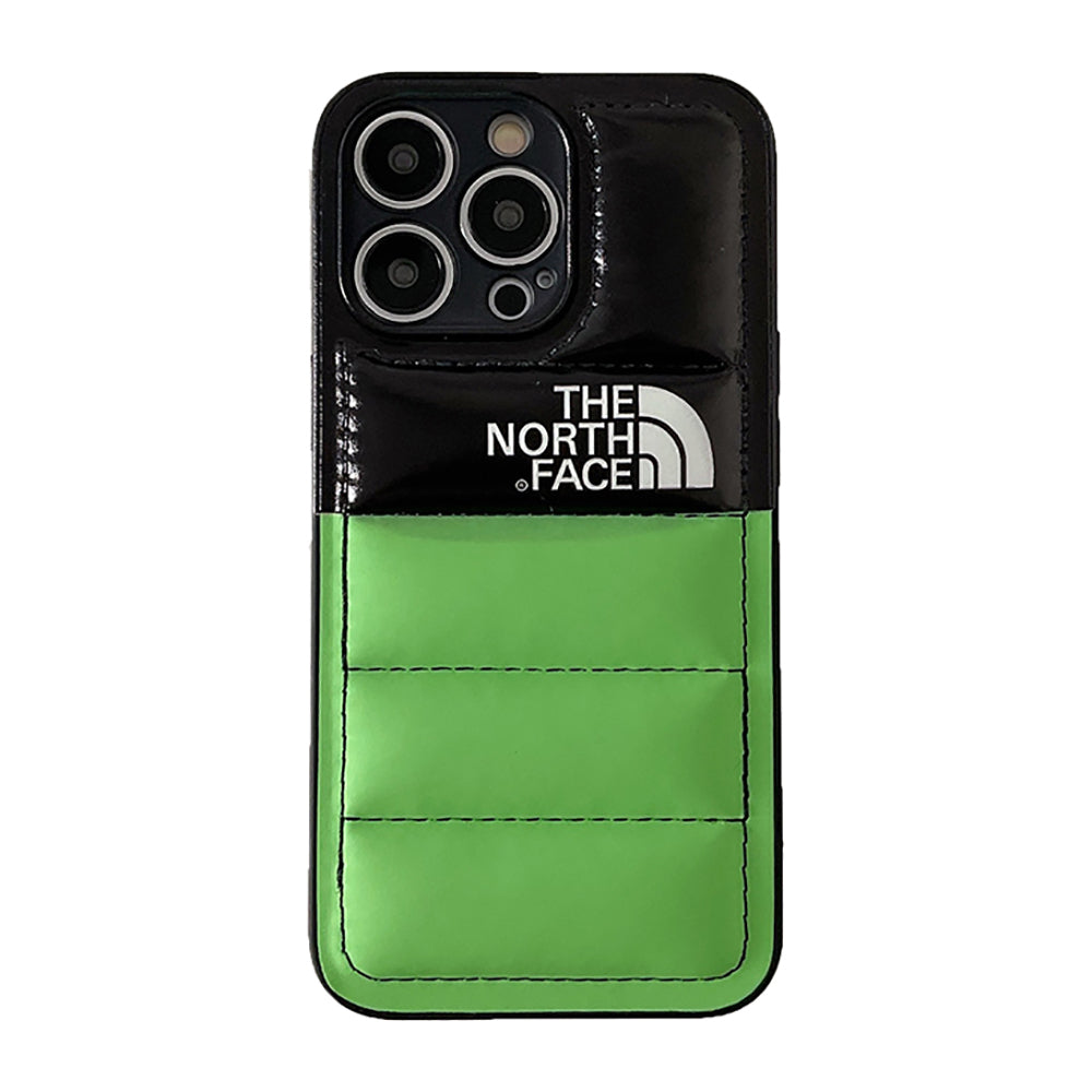 North-Winter Jacke Handy-Hülle süße weiche Hüllen, Cover für iPhone 15/14/13 Serie