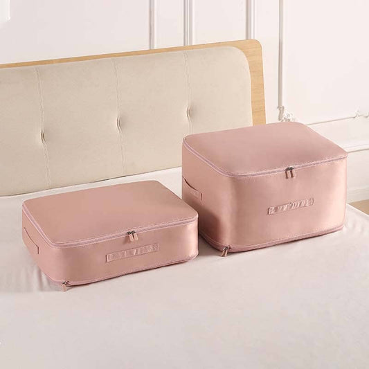 Extrem platzsparender, selbstkomprimierender Organizer