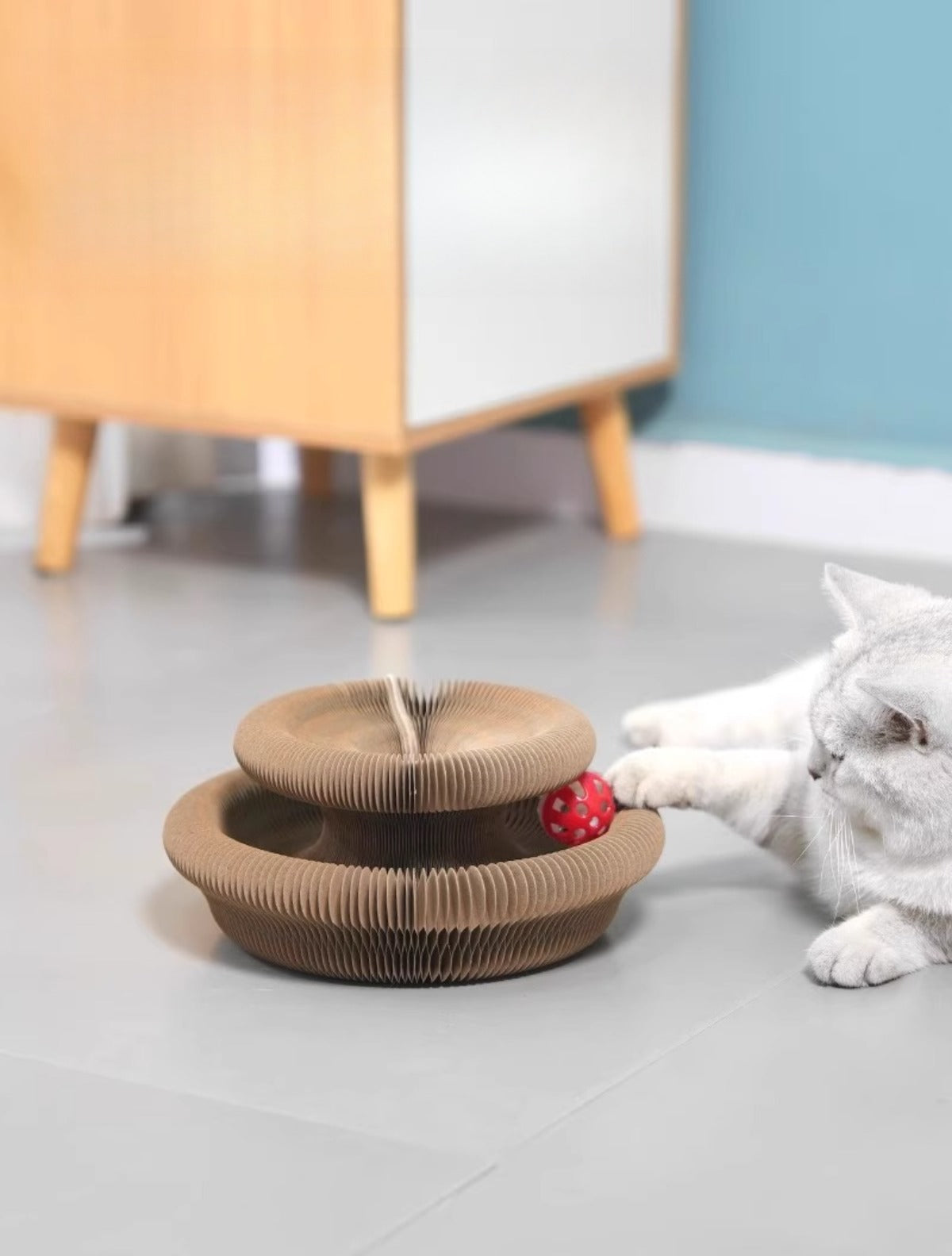 Sandsberg | Organ Katze Kratzbrett Nest ist verschleißfest und nicht fallen Chips