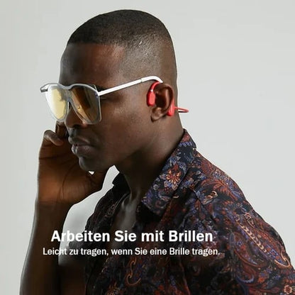 🎧🔥🔥Knochenleitungs-Kopfhörer - Bluetooth drahtlose Kopfhörer🔥✈️🔥