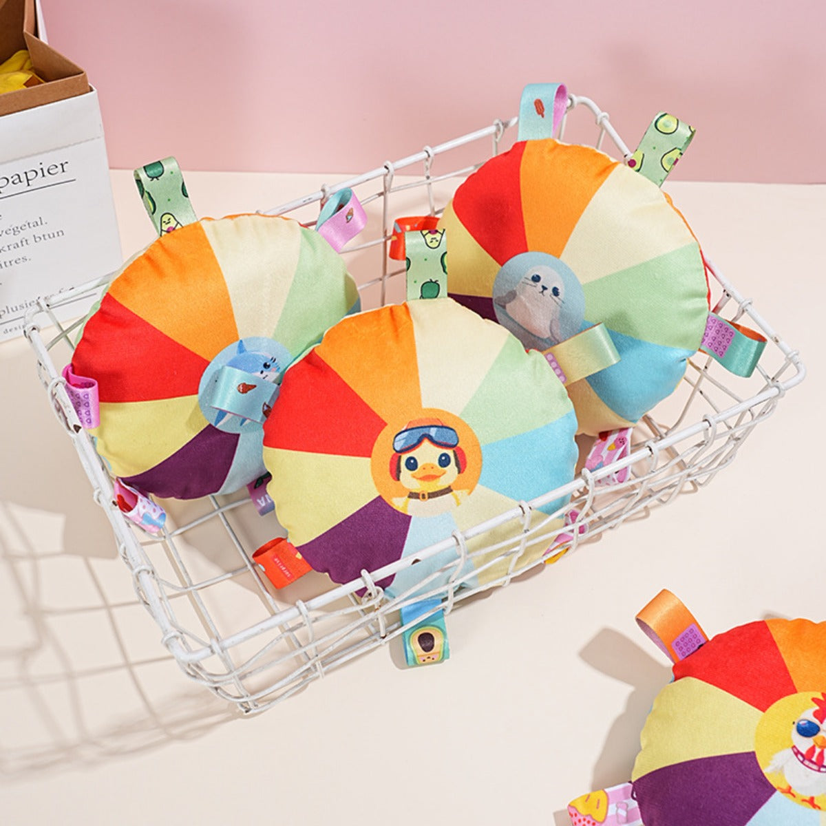 Sandsberg | Hund Frisbee Spielzeug Plüsch Sound Frisbee