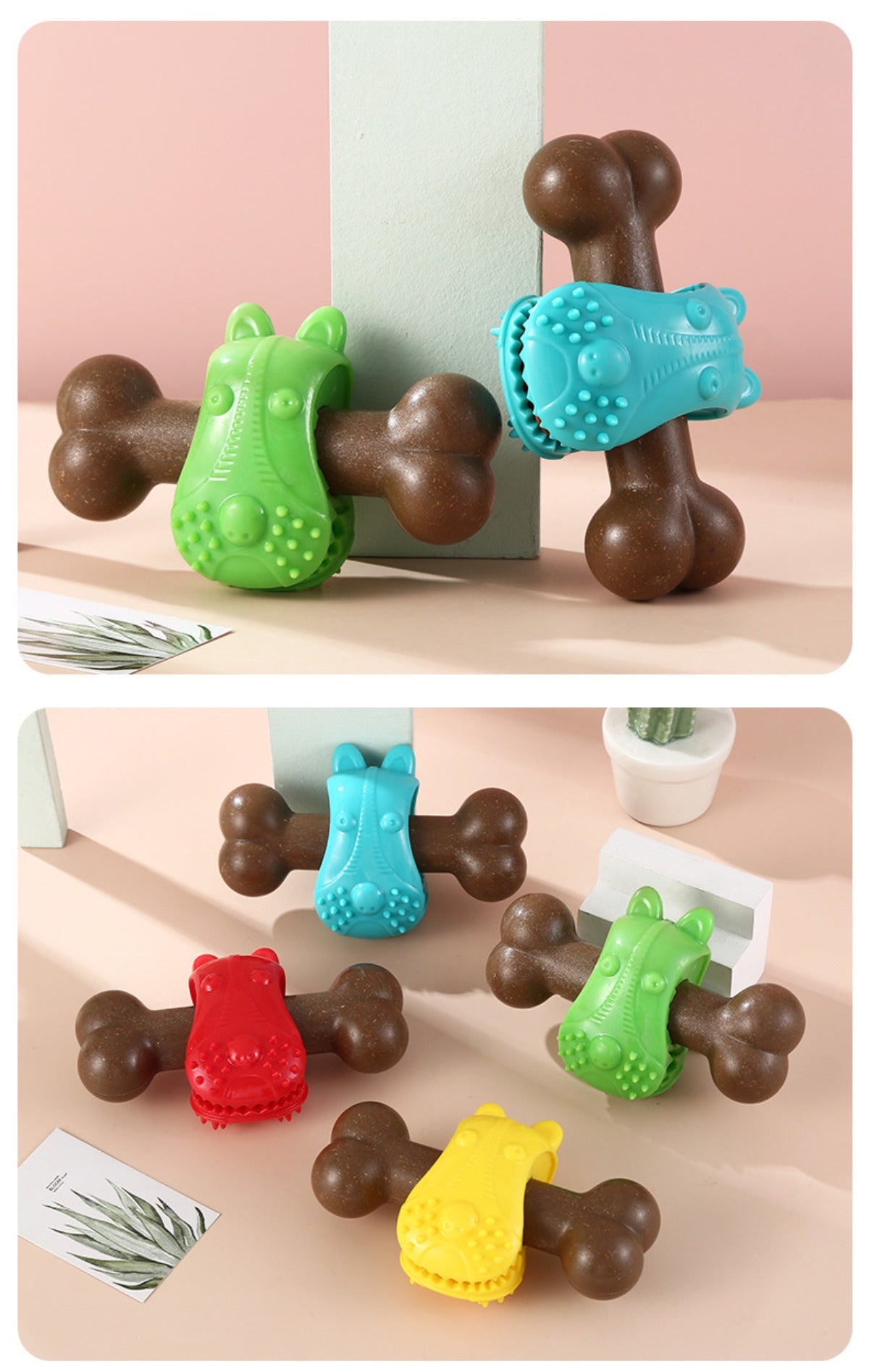 Sandsberg | Simulation knochenbeständiges Zähneknirschen Reinigung Hundespielzeug