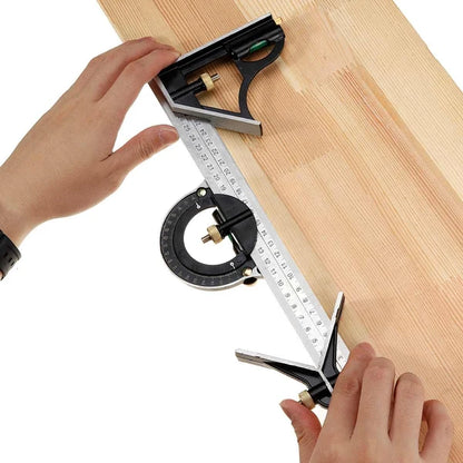 Multifunktionales Kombinations-Winkelmesser-Set, machen Sie die Arbeit effizienter! 💼🏃‍♂️