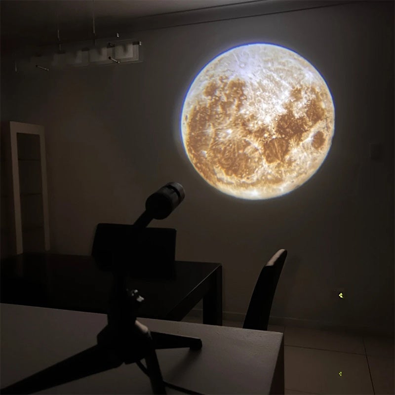 Mond-Erde-Projektion LED-Lampe