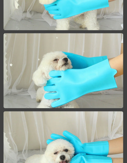 Sandsberg | Haustier Bad Massage Haarentfernung Handschuhe