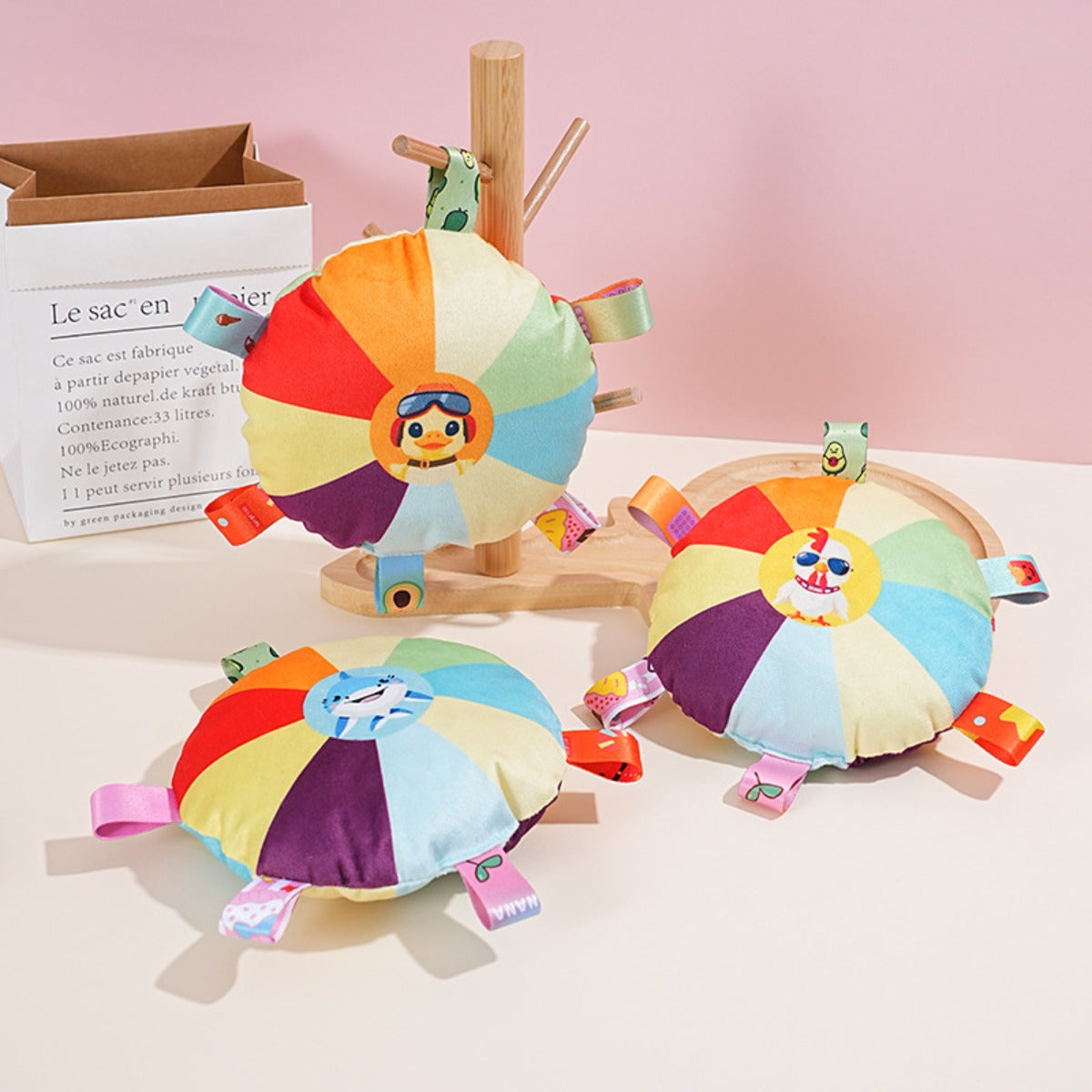 Sandsberg | Hund Frisbee Spielzeug Plüsch Sound Frisbee