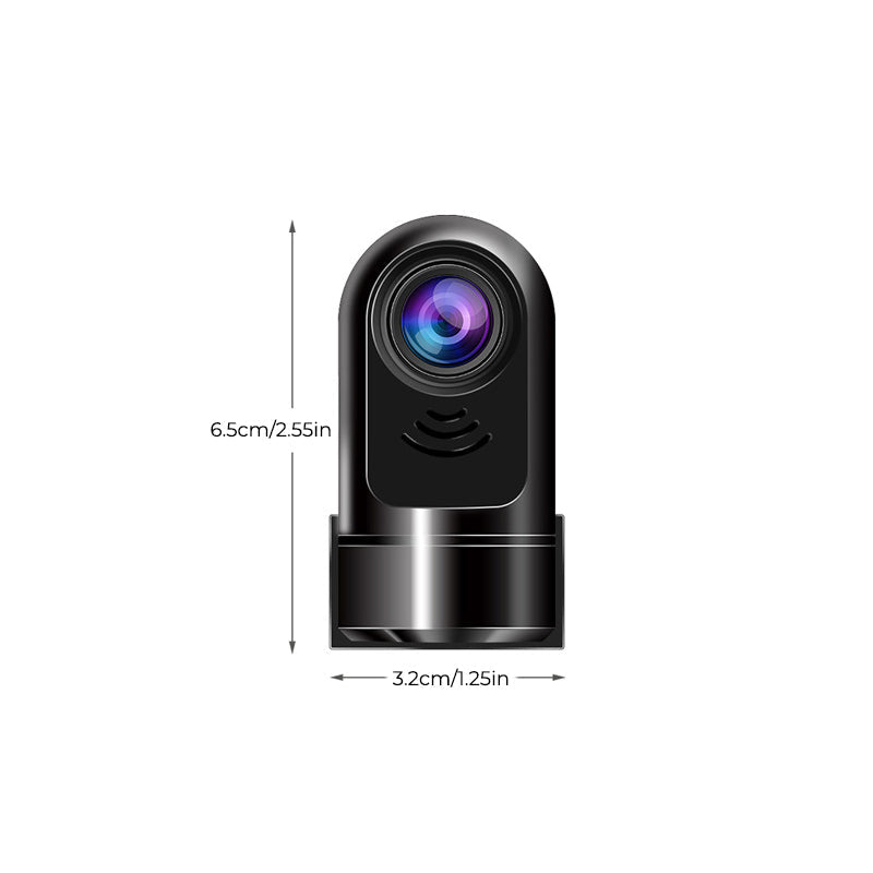 1080P HD Mini ADAS Dashcam mit 360° Drehfunktion