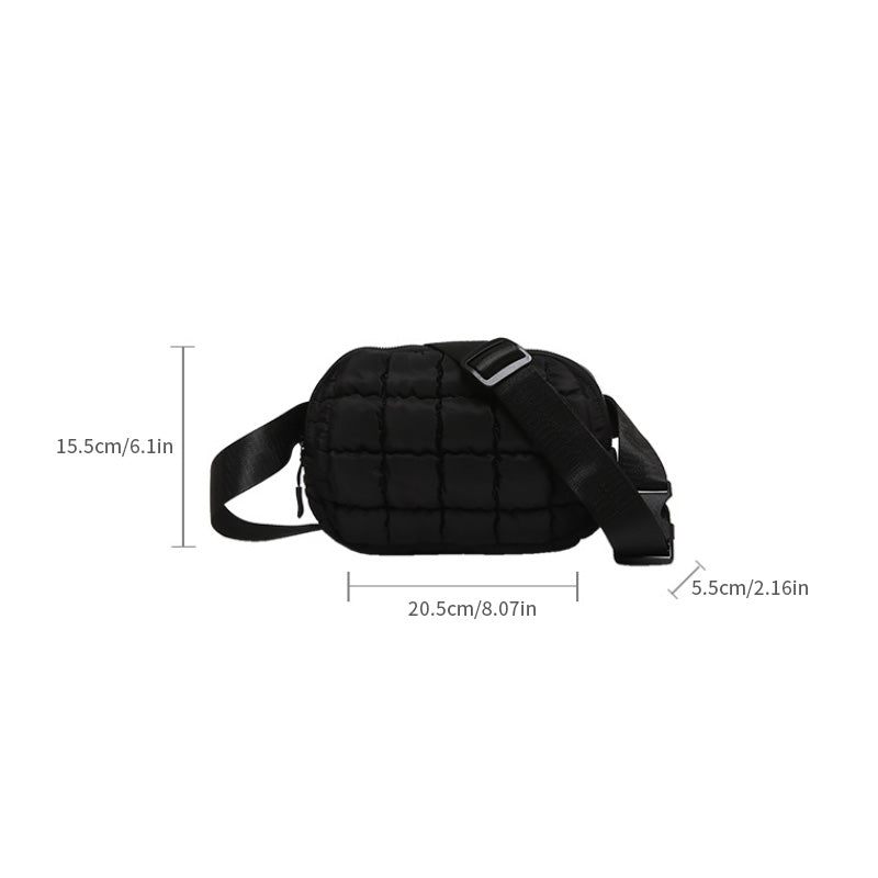 Puffer Crossbody Bag für Frauen
