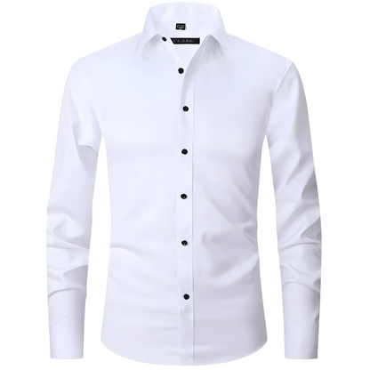 Sandsberg I Atmungsaktives, hoch elastisches Anti-Falten-Hemd