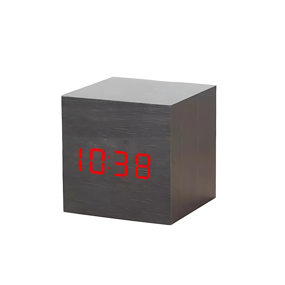 Moderner Cube LED Wecker