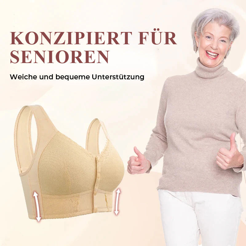 🌹Heute für eine begrenzte Zeit um 66% reduziert🌹2024 Neuer atmungsaktiver BH mit Frontverschluss für Senioren