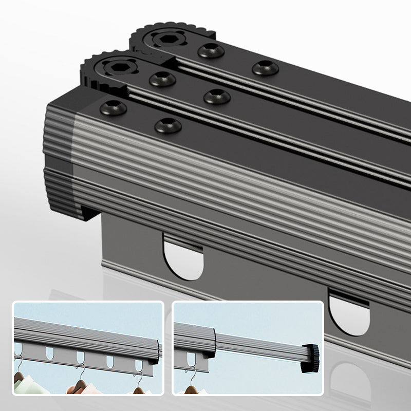 Sandsberg | Wandmontierter klappbarer Kleiderständer mit Saugnapf