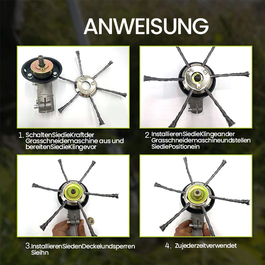 Stahl-Draht-Trimmerkopf