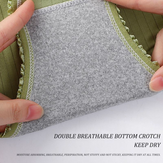 Auslaufsichere Unterwäsche mit hoher Taille – umweltfreundliche Wahl – wiederverwendbar – hochwertige Materialien – Wanduhr