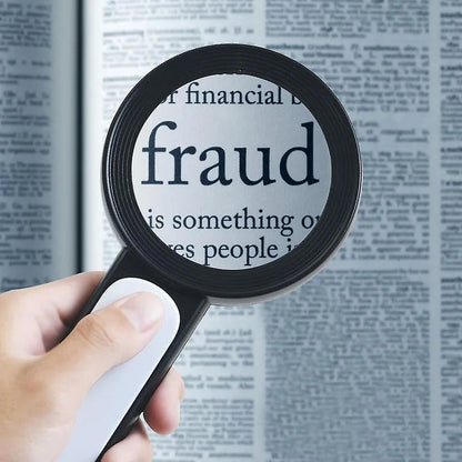 Optisches Vergrößerungsglas 30X Handheld Senioren Lesen Vergrößerung Zum Lesen