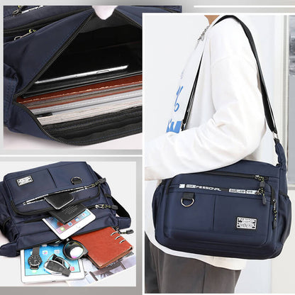 🔥40% Rabatt🔥Leichte wasserdichte Umhängetasche mit großem Fassungsvermögen