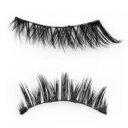 Wiederverwendbares magnetisches Wimpern- und Pinzettenset – Kein Kleber erforderlich