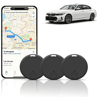 Sandsberg | 3x Mini GPS Tracker - Starker Auto- und Schlüsselsucher