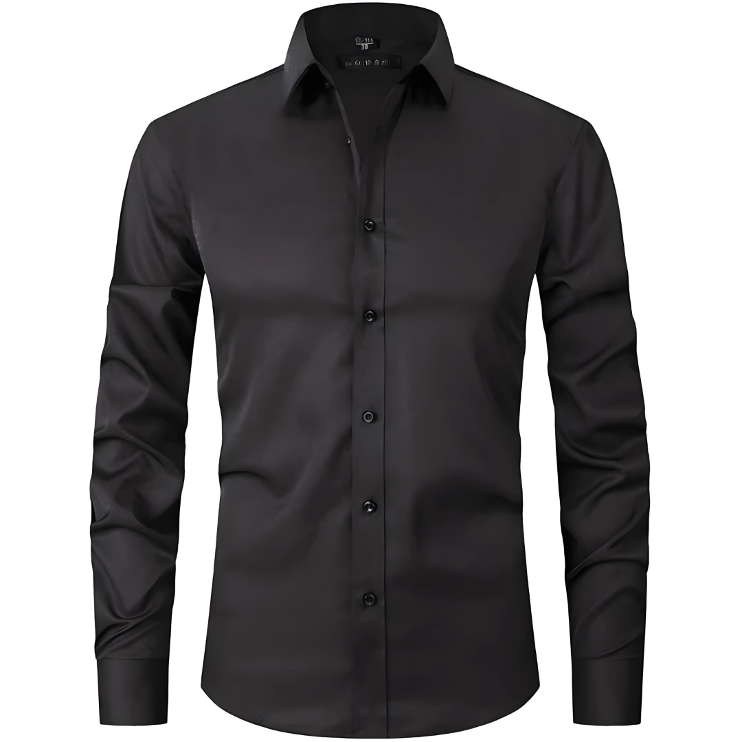 Sandsberg I Atmungsaktives, hoch elastisches Anti-Falten-Hemd