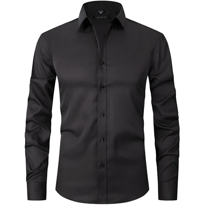 Sandsberg I Atmungsaktives, hoch elastisches Anti-Falten-Hemd