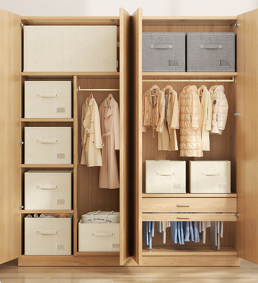 Sandsberg® Große, faltbare Stoffaufbewahrungsbox für Kleidung