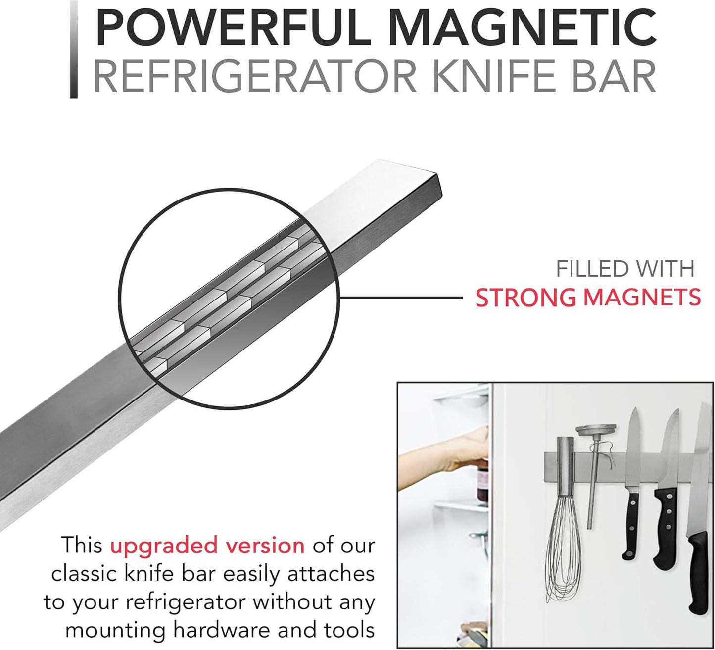 14 Zoll Magnetischer Messer- und Werkzeughalter