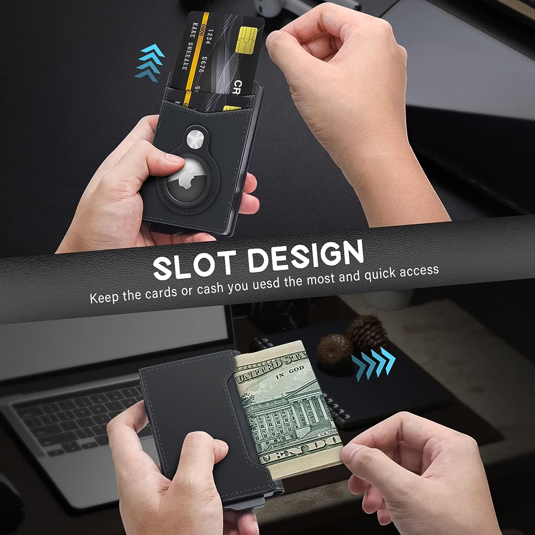 Sandsberg - Airtag Geldbörse