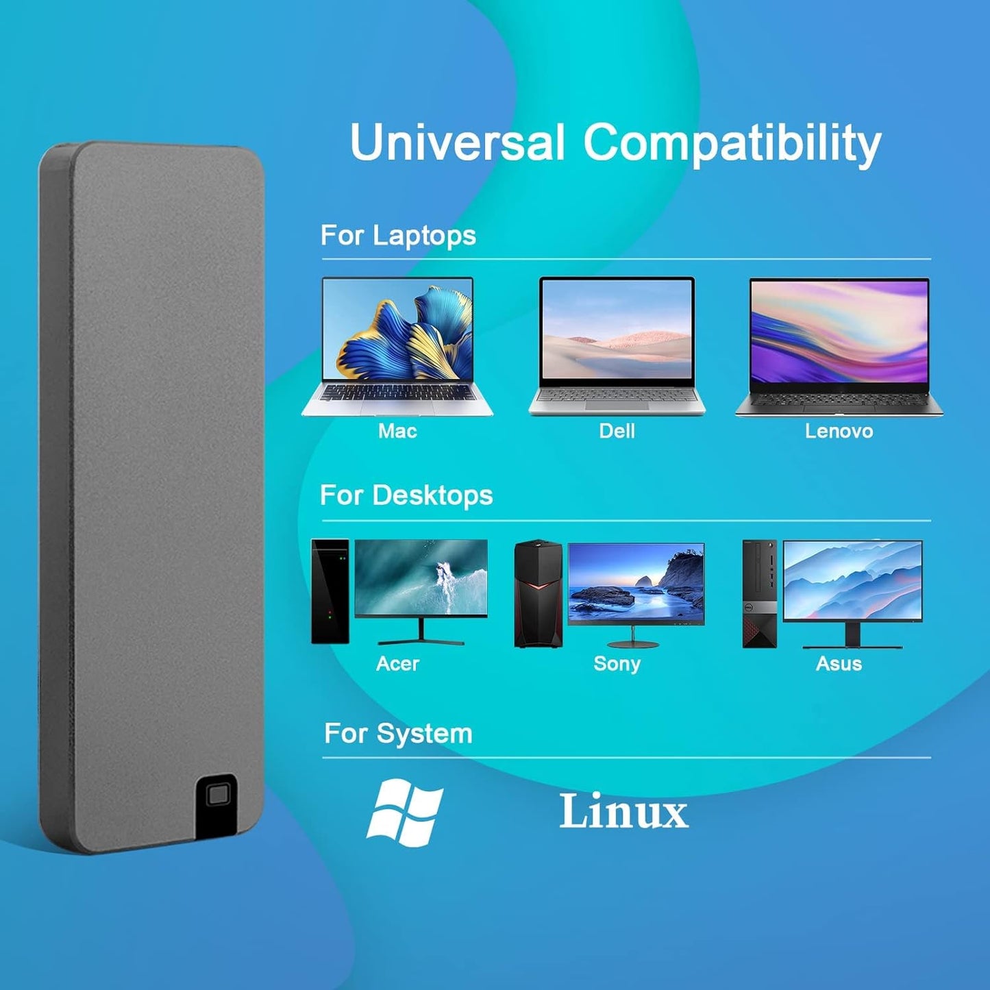 Sandsberg - Tragbares Festplattenlaufwerk