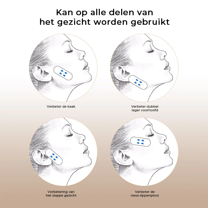 Unsichtbares Facelifting-Tape