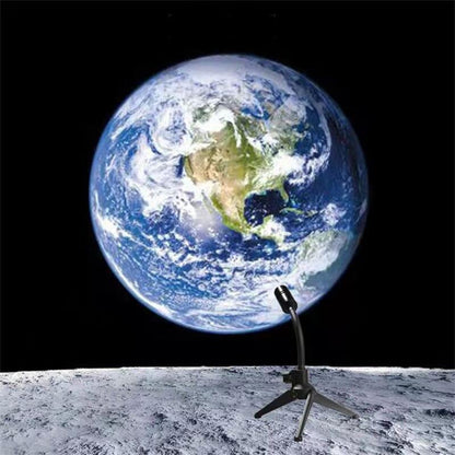 Mond-Erde-Projektion LED-Lampe