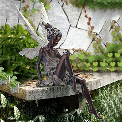 Sandsberg Sitzende Feen Garten Statue