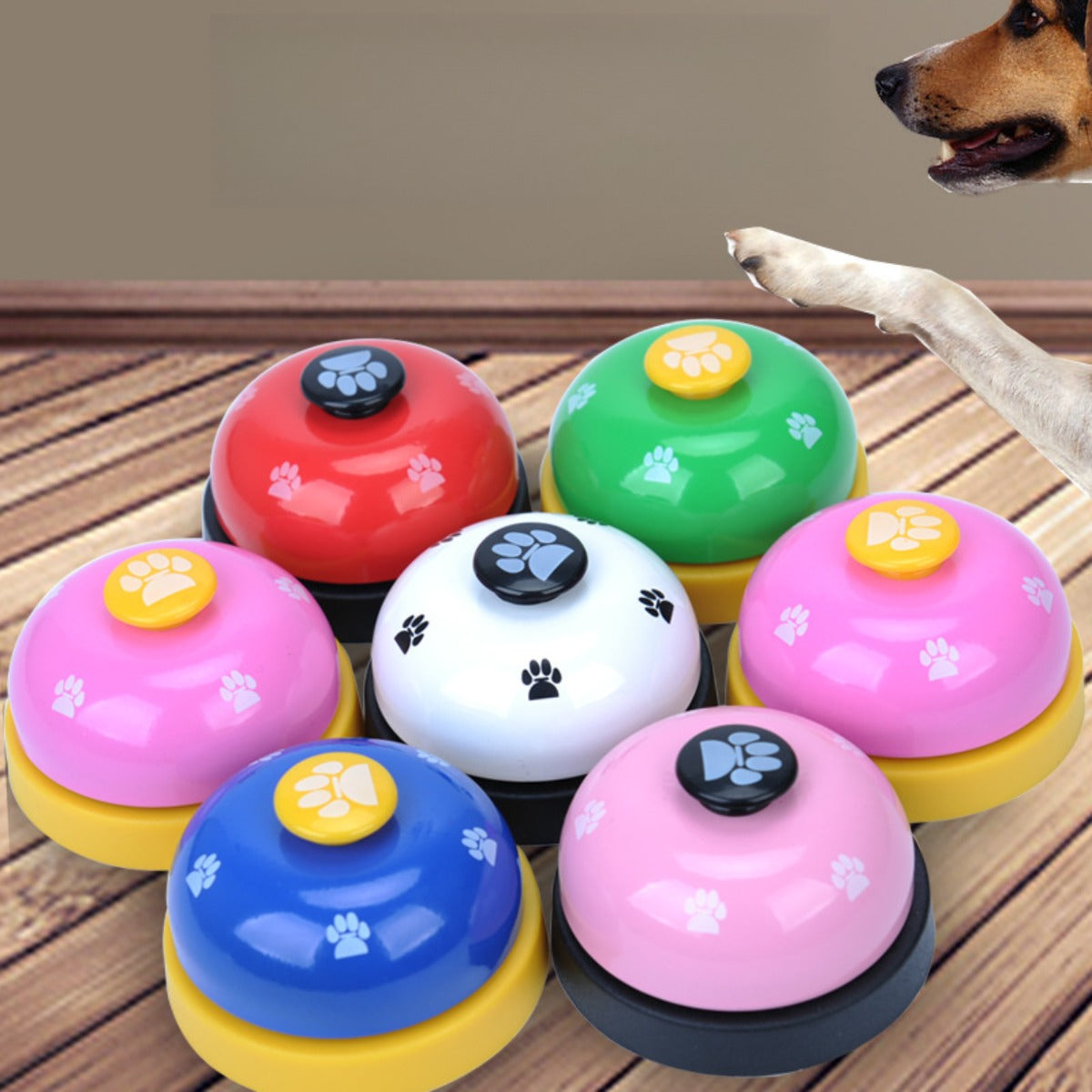 Sandsberg | Haustier Glocke Hund Fußabdruck Glocke Klingelton