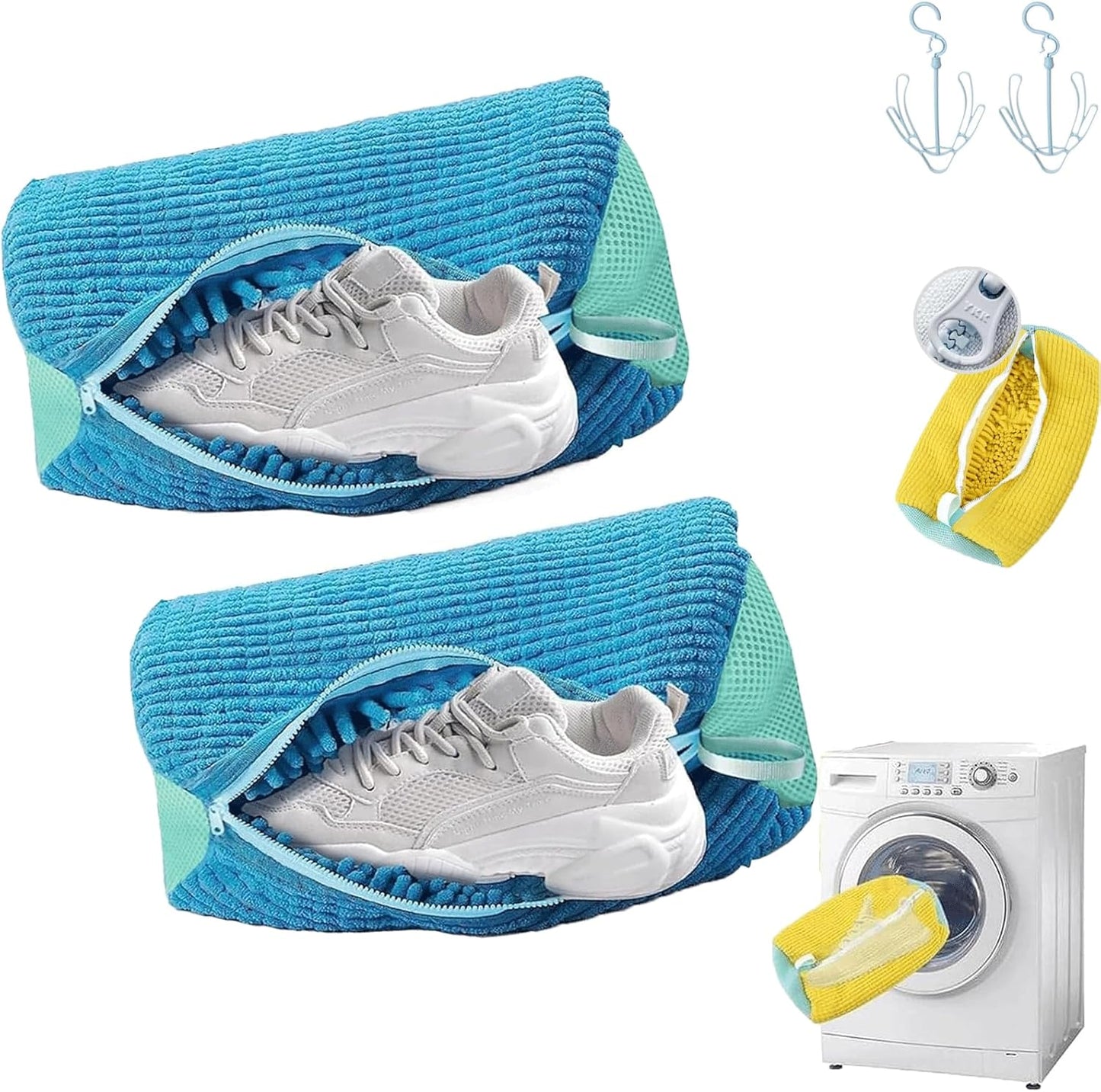 Schuhwaschbeutel (2er-Pack)