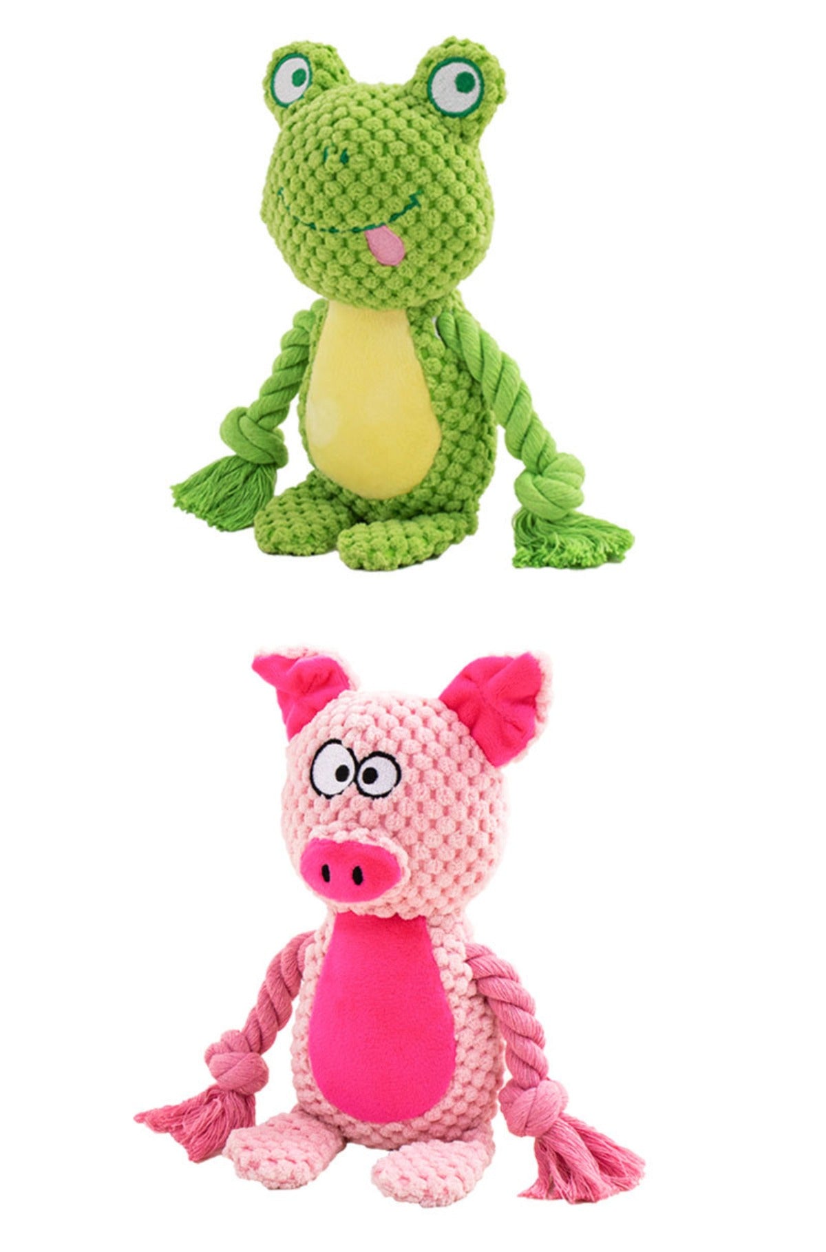 Sandsberg | Haustier Plüsch klingende Baumwolle Seil Spielzeug