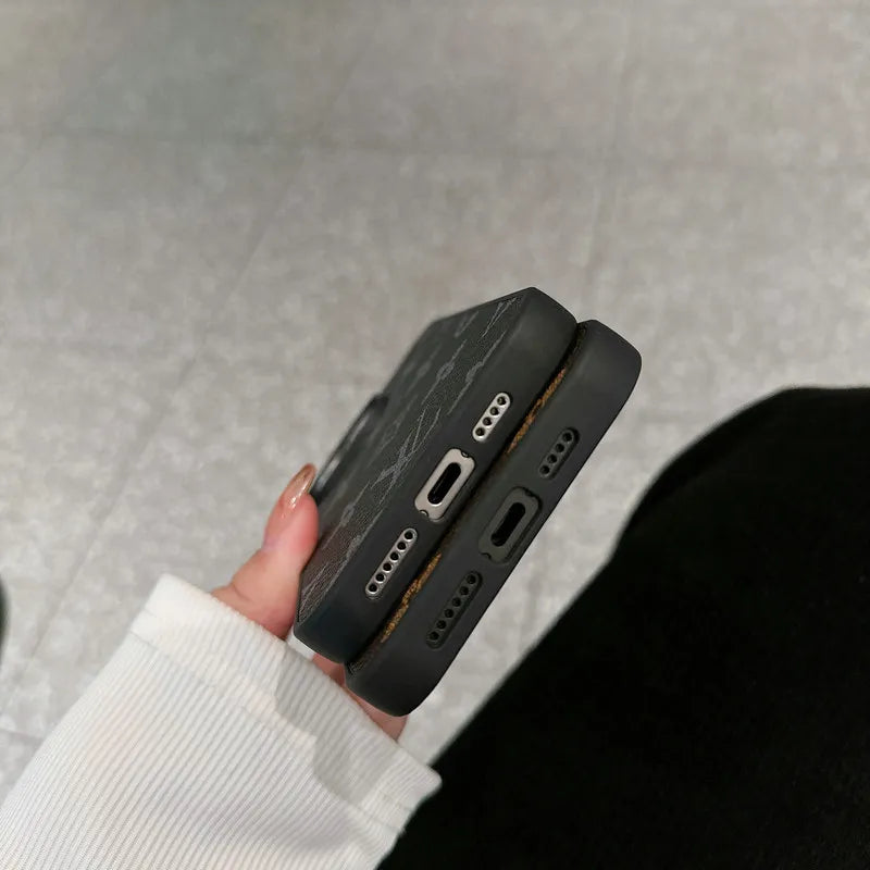 LUXE LV GROSS LOGO IPHONE HÜLLE