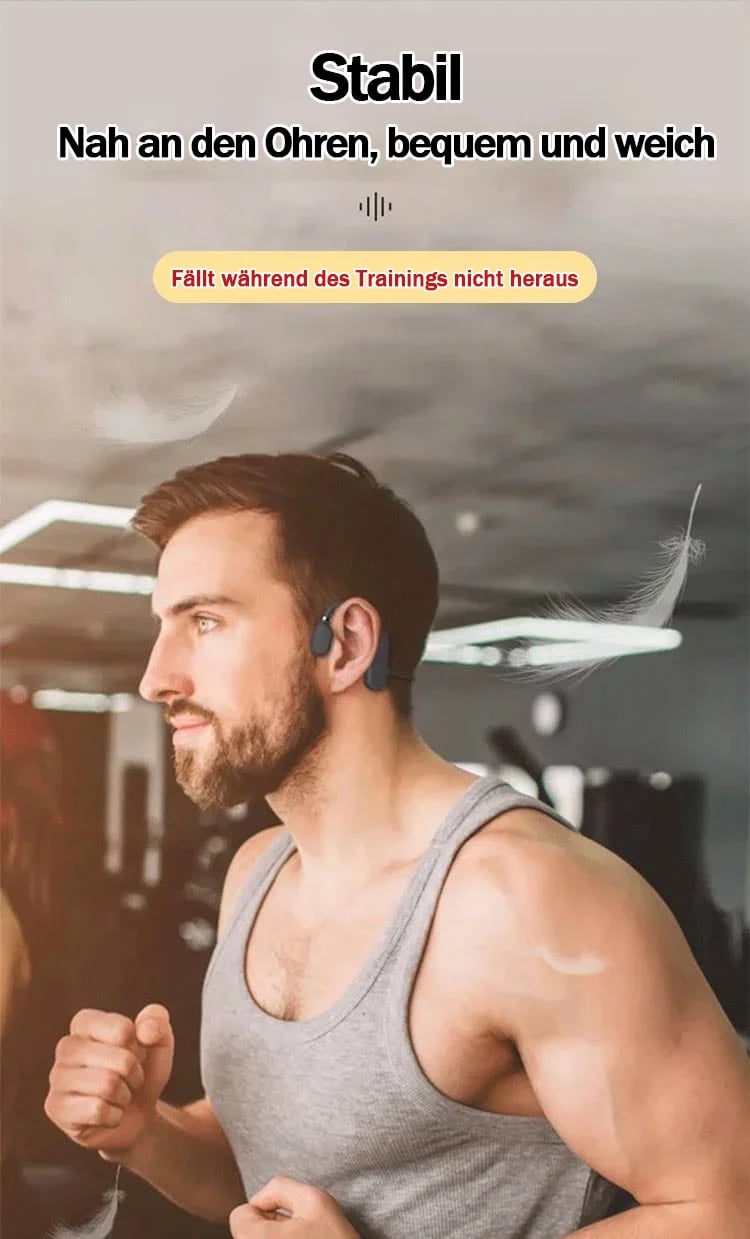🎧🔥🔥Knochenleitungs-Kopfhörer - Bluetooth drahtlose Kopfhörer🔥✈️🔥