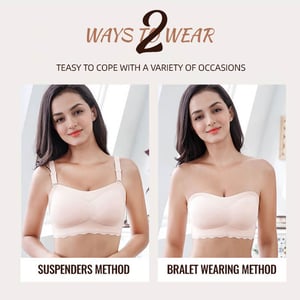 Cruvella️ | Der trägerlose BH, der Sie zum Strahlen bringt