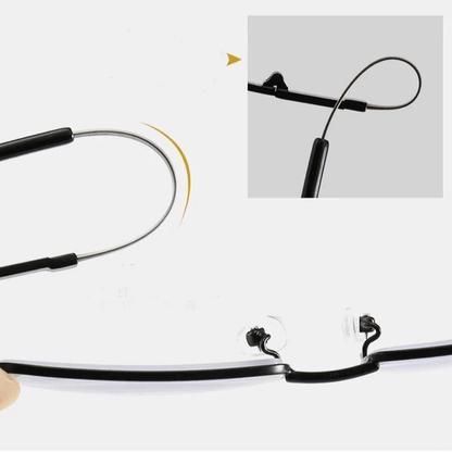 Titanium Progressive Ferne und Nahe Dual-Use Lesebrillen