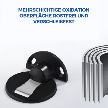 Unsichtbarer magnetischer Türstopper aus Edelstahl