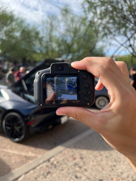 RetroPix Minikamera | Digitale Filmkamera | Kostenlose Speicherkarte | Direkte Übertragung auf Mobiltelefon