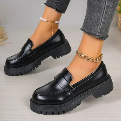 Orthopädischer Mokassin für Damen mit Satinkeilen